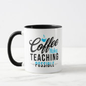Koffie maakt leren mogelijk 2 Mok (Links)