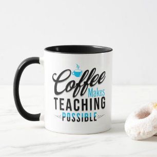 Koffie maakt leren mogelijk 2 Mok