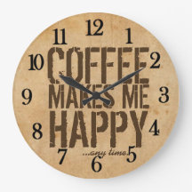 Koffie maakt me altijd blij