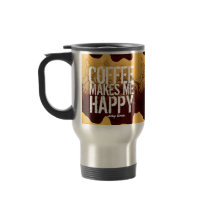 Koffie maakt me altijd blij