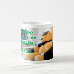 Koffie maakt me arm en Fuzzy Koffiemok