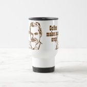 Koffie maakt me gek! reisbeker (Center)