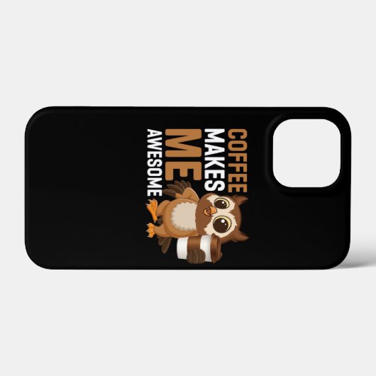 koffie maakt me geweldige Case-Mate iPhone case (Achterkant (horizontaal))