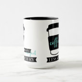 Koffie maakt me minder moorddadig citaat Mok (Midden)