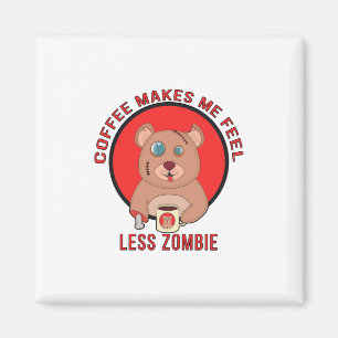 Koffie maakt me minder zombie magneet