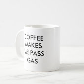 KOFFIE MAAKT ME PASS GAS KOFFIEMOK (Voorkant links)