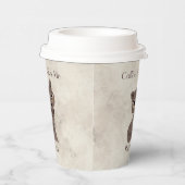 Koffie maakt me perfect-koffie bonen-schattige kat papieren bekers (Rechts)