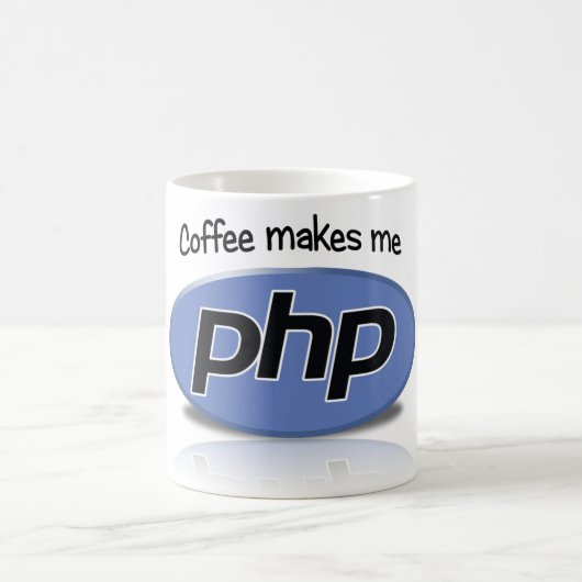 Koffie maakt me php koffiemok (Center)