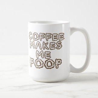 Koffie maakt me poep-koffie-Mok Koffiemok