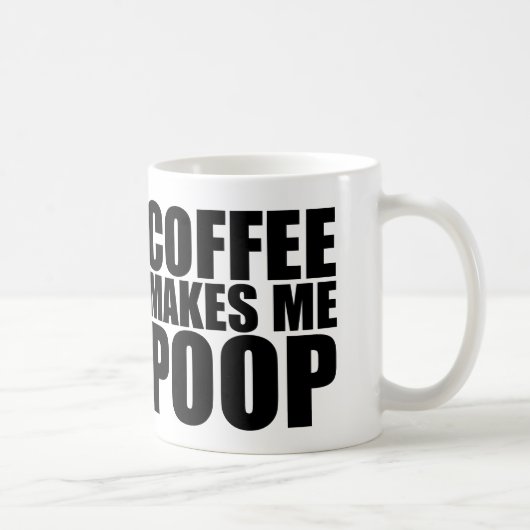 KOFFIE MAAKT ME POOP KOFFIEMOK (Rechts)