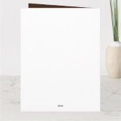 Koffie maakt me vrolijk kaart (Achterkant)