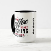 Koffie maakt onderwijs mogelijk 1 mok (Voorkant links)