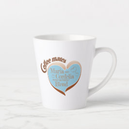 Koffie maatjes latte mok