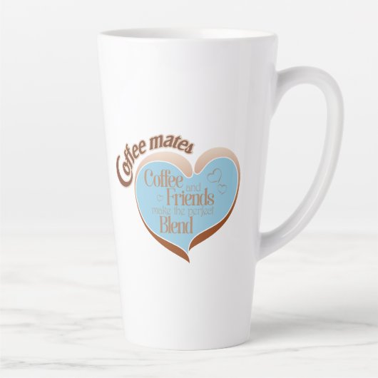 Koffie maatjes latte mok (Rechts)