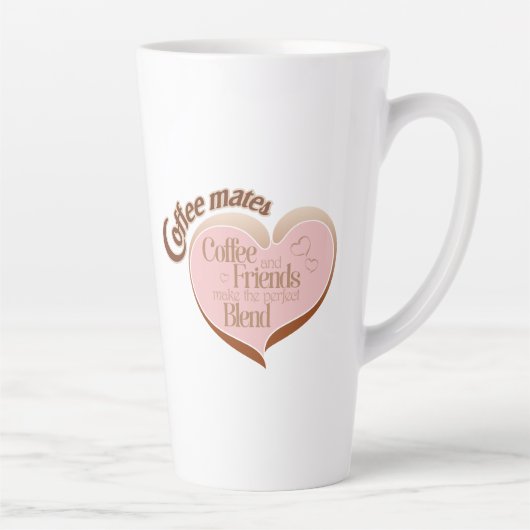 Koffie maatjes latte mok (Rechts)