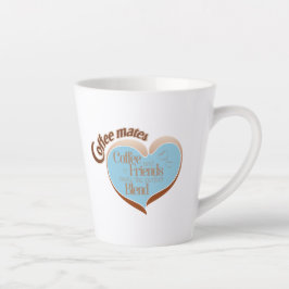 Koffie maatjes latte mok
