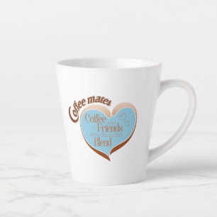 Koffie maatjes latte mok