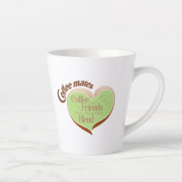 Koffie maatjes latte mok
