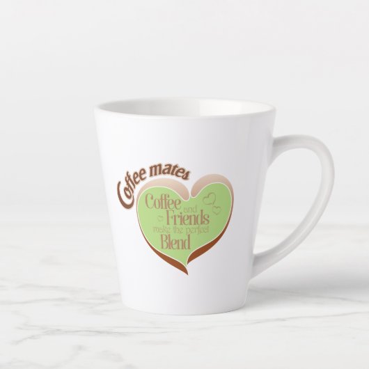 Koffie maatjes latte mok (Rechts)