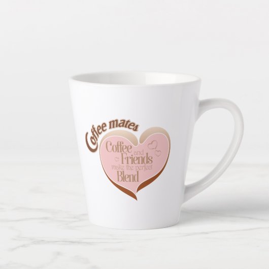 Koffie maatjes latte mok (Rechts)