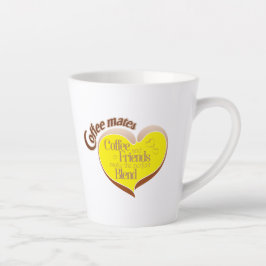 Koffie maatjes latte mok