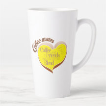 Koffie maatjes latte mok