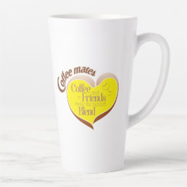 Koffie maatjes latte mok