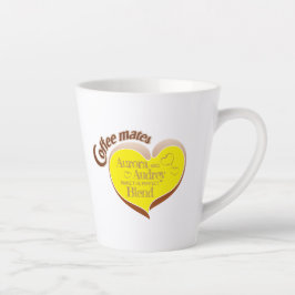 Koffie maatjes latte mok