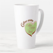Koffie maatjes latte mok (Rechterhoek)