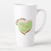 Koffie maatjes latte mok