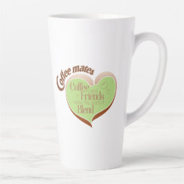 Koffie maatjes latte mok