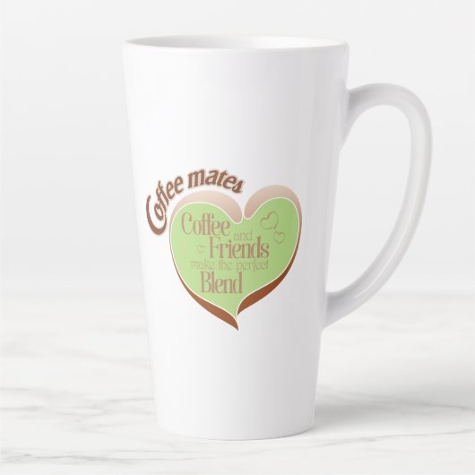 Koffie maatjes latte mok (Rechts)