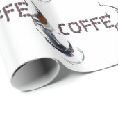 Koffie MagicEnjoy, 'first thing in the Morour', ' Cadeaupapier (Rol Hoek)