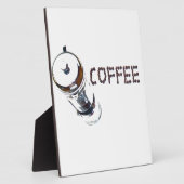 Koffie MagicEnjoy, 'first thing in the Morour', ' Fotoplaat (Zijkant)