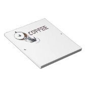 Koffie MagicEnjoy, 'first thing in the Morour', ' Notitieblok (Schuin)