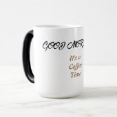 Koffie Magische Mok (Voorkant links)