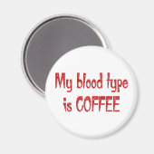 Koffie Magneet (Voorkant / Achterkant)