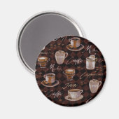 Koffie Magneet (Voorkant / Achterkant)