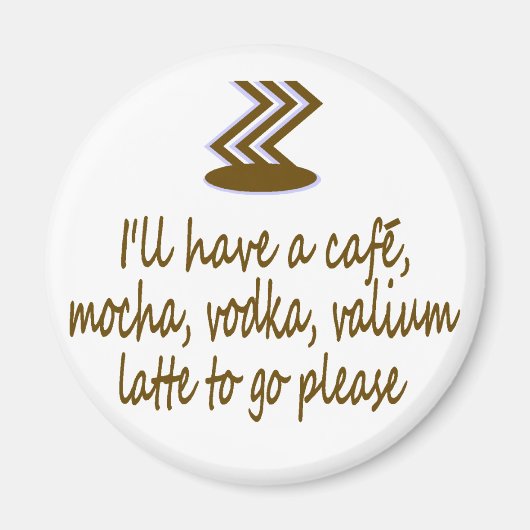 KOFFIE MAGNEET (Voorkant)