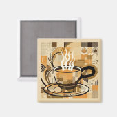 Koffie Magneet (Voorkant / Achterkant)