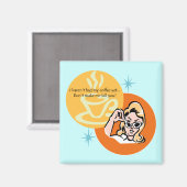 Koffie Magnet (Voorkant / Achterkant)