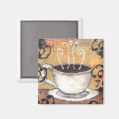 Koffie Magnet (Voorkant / Achterkant)