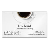 Koffie Magnetisch Visitekaartje (Voorkant)