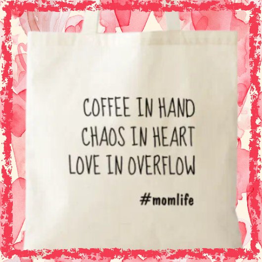 Koffie Mam Schattige Mam Trendy Moederdag Gift Tote Bag