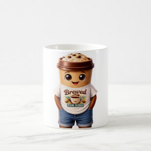 Koffie Man – Leuke Vormgeving voor Ware Koffie Kon Koffiemok