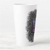 Koffie Mandrill Latte Mok (Voorkant)