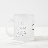 koffie-manifestatie matglas koffiemok (Links)