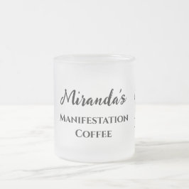 koffie-manifestatie matglas koffiemok