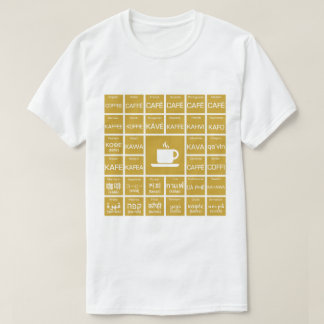 Koffie - Meertaligheid T-shirt
