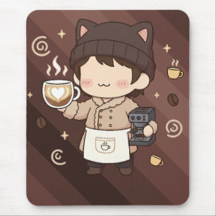 Koffie Meester Espresso Expert Kunst Muismat